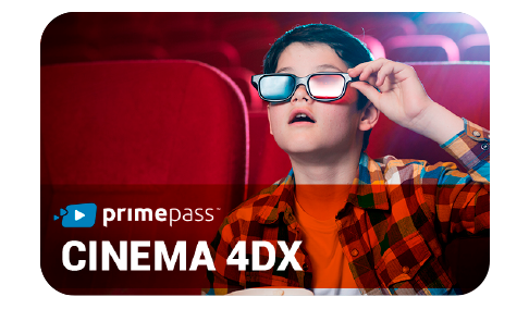 Vale Presente Primepass Cinema 4DX