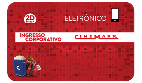 Vale Presente Cinemark 2D + Snack