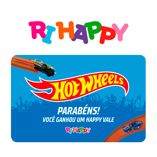 Vale Presente Ri Happy Hot Wheels
