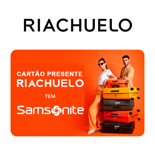 Vale Presente Riachuelo Samsonite