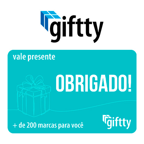 Vale Presente Giftty Obrigado