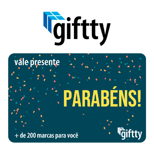 Vale Presente Giftty Parabéns