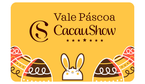 Vale Presente Cacau Show